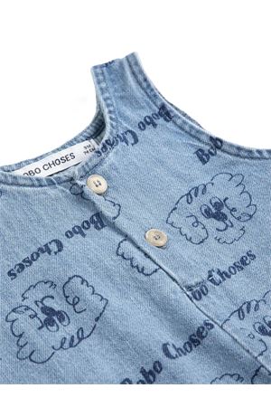 Pickles The Dog all over denim playsuit BOBO CHOSES KIDS | B126AB078.